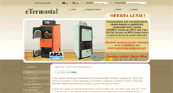 Desktop Screenshot of etermostal.ro